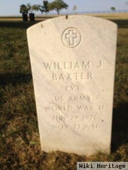 William Jesse Baxter, Sr