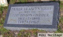 Diever Frances Kirby Tedder