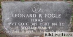 Leonard R Fogle
