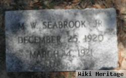 Marion Wainwright Seabrook, Jr