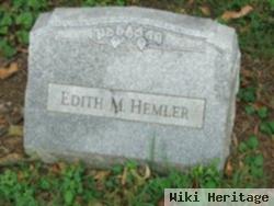 Edith M Hemler