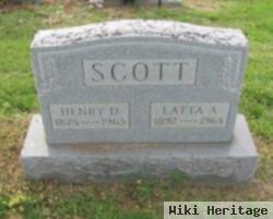 Henry D Scott