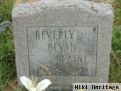 Beverly Bevan Blaine