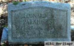 Leonard Woods Parkhurst