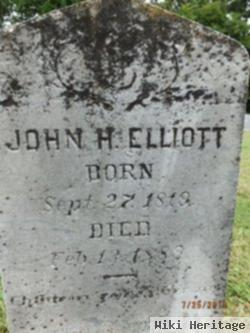 John H Elliott