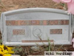 Loye Coleman Fowler