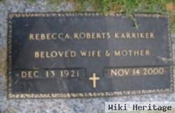 Catherine Rebecca Roberts Karriker