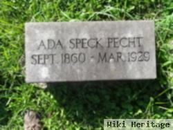 Ada M Speck Pecht