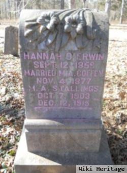 Hannah O. Erwin Coffey