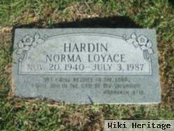 Norma Loyace Hardin