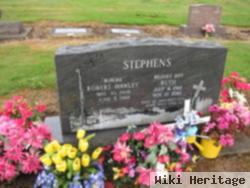 Robert Hawley "blackie" Stephens