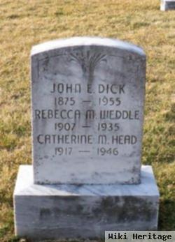Catherine Marie Dick Head