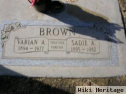 Sadie A. Brown