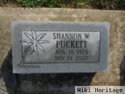 Shannon Wayne Puckett