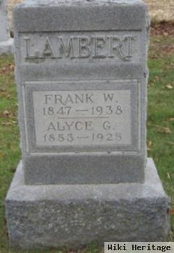 Alyce G Lambert