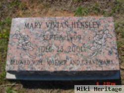 Mary Vivian Hensley