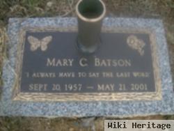 Mary C Batson