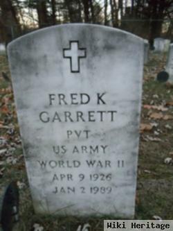 Fred K Garrett