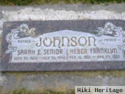 Sarah Elizabeth Senior Johnson