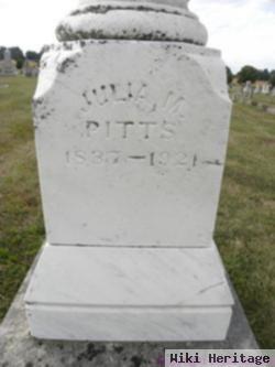 Julia M Curtiss Pitts