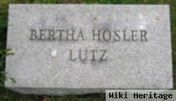 Bertha Catherine Holser Lutz