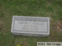 Tabitha A Reynolds Yeargan