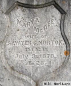 Mary Ann Mcgee Norton