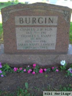 Frances L. Knapp Burgin