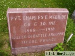 Pvt Charles Edwin Mcbride