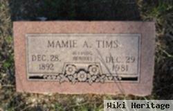 Mamie A Bowden Tims