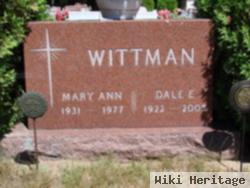 Mary Ann Ciula Wittman