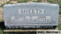 Harriet "hattie" Winger Sheets