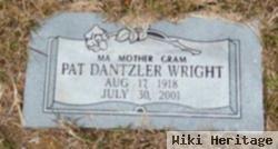 Mamie Maines "pat" Dantzler Wright