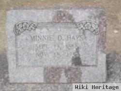 Minnie D. Hays