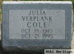 Julia Verplank Cole