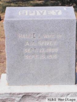 Hallie L Litteral Spivey