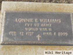 Lonnie E Williams