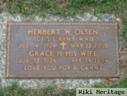 Herbert W. "pops" Olsen