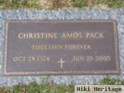 Christine Amos Pack