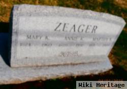 Mary K Zeager