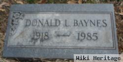 Donald L. Baynes