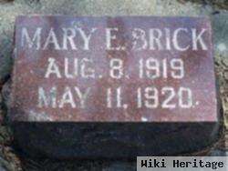 Mary E Brick