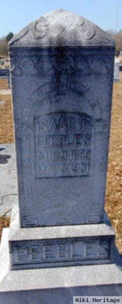 Isaac F. Peebles