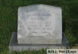 Juanita Baker Rinehart