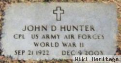 John Daniel "dee Dee Or Jackie" Hunter, Sr