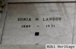 Sonia M Landon