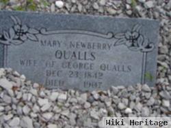 Mary E. Newberry Qualls