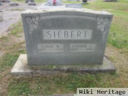 Fannie C Siebert