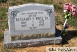 Benjamin F. "bennie" Rose, Jr