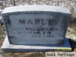 William H Maple